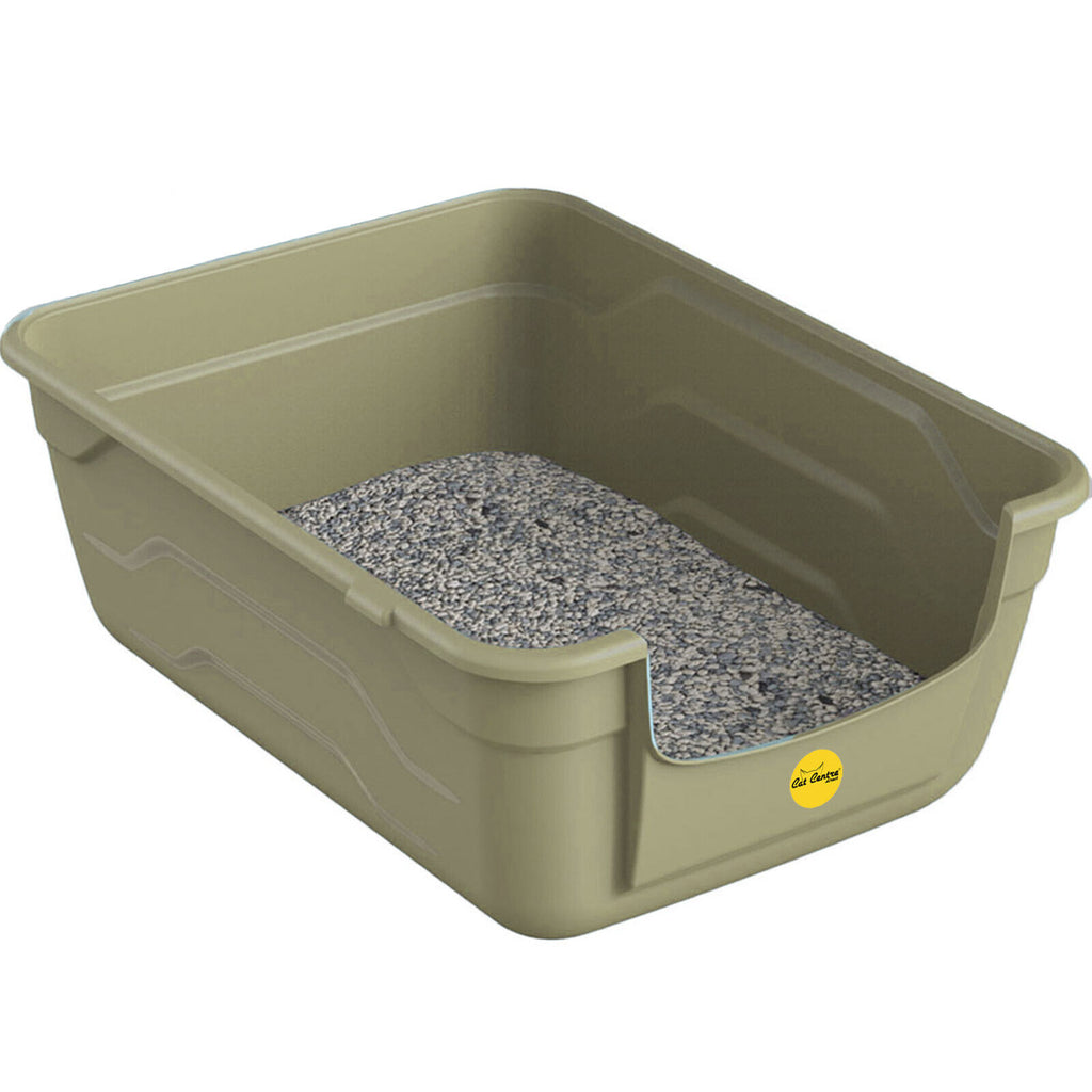 Large Cat Kitten Litter Tray Box High Sided UK Deep Toilet Loo Luxury Catcentre?