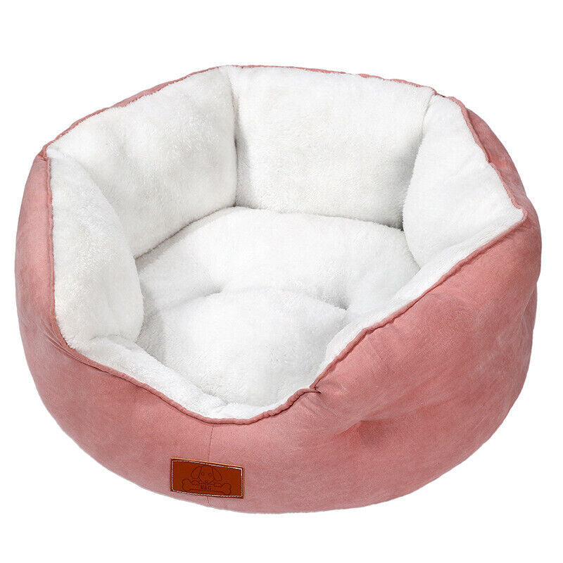 Dog Bed Cat Beds Soft Washable Fleece Puppy Cushion Warm Pet Basket Dog Bed