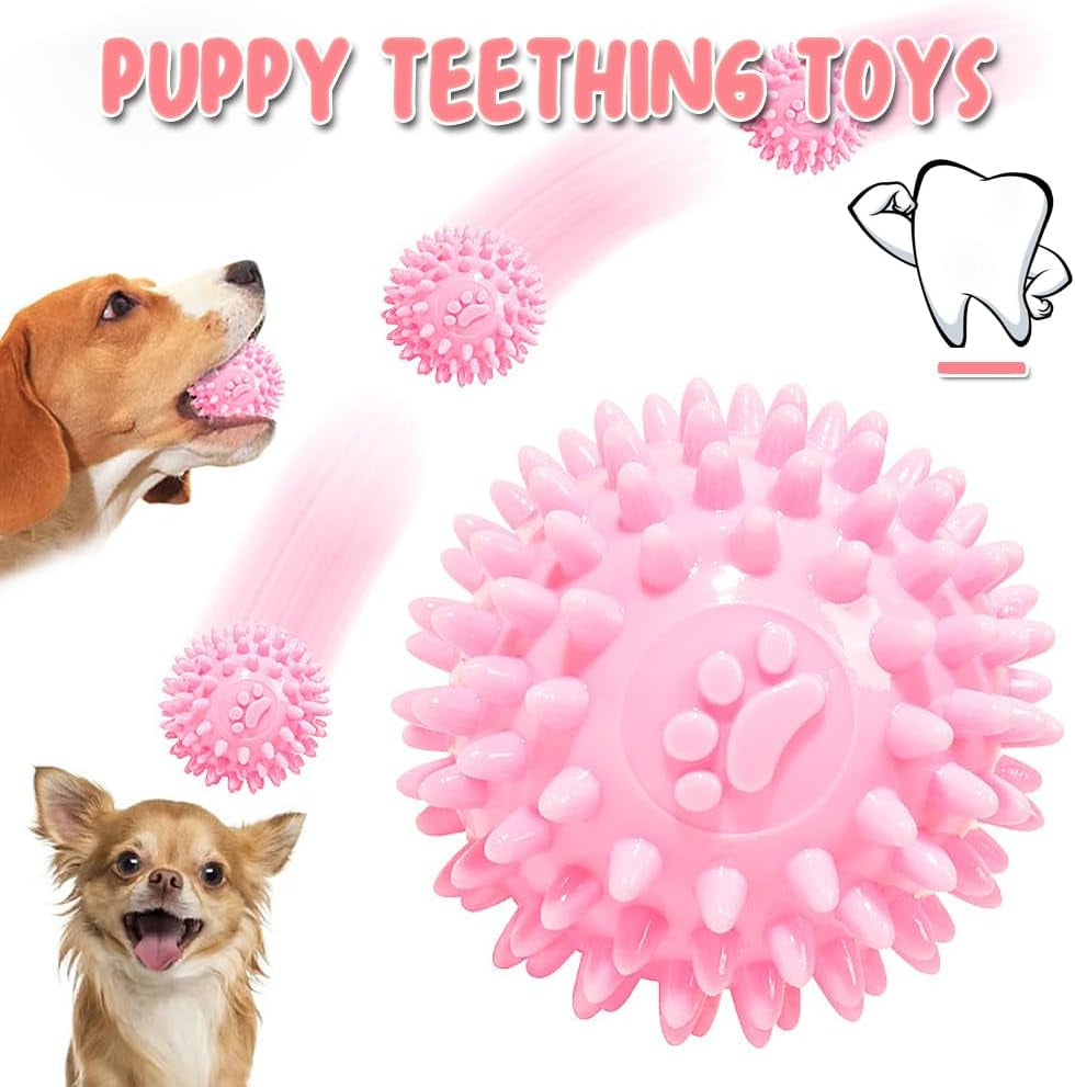 6Pcs Dog Toys for Small Dogs, Puppy Teething Chew Toys, Dog Toys for Boredom, Squeaky Plush Dog Toys Set for Small Medium Dogs