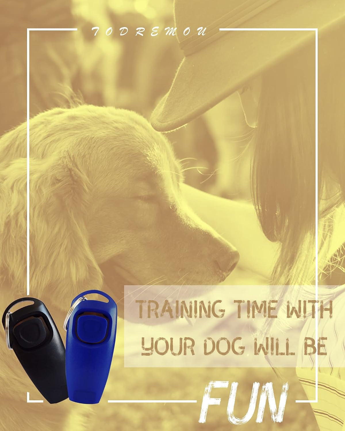 Dog Whistle Recall Training 2 Pack-Professional High Pitch-Can Be Heard by Human Ears