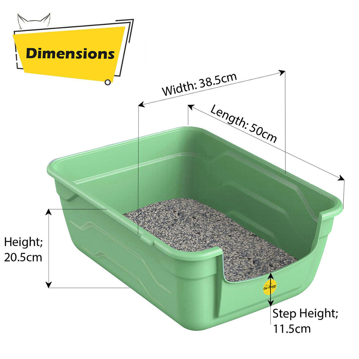 Large Cat Kitten Litter Tray Box High Sided UK Deep Toilet Loo Luxury Catcentre?